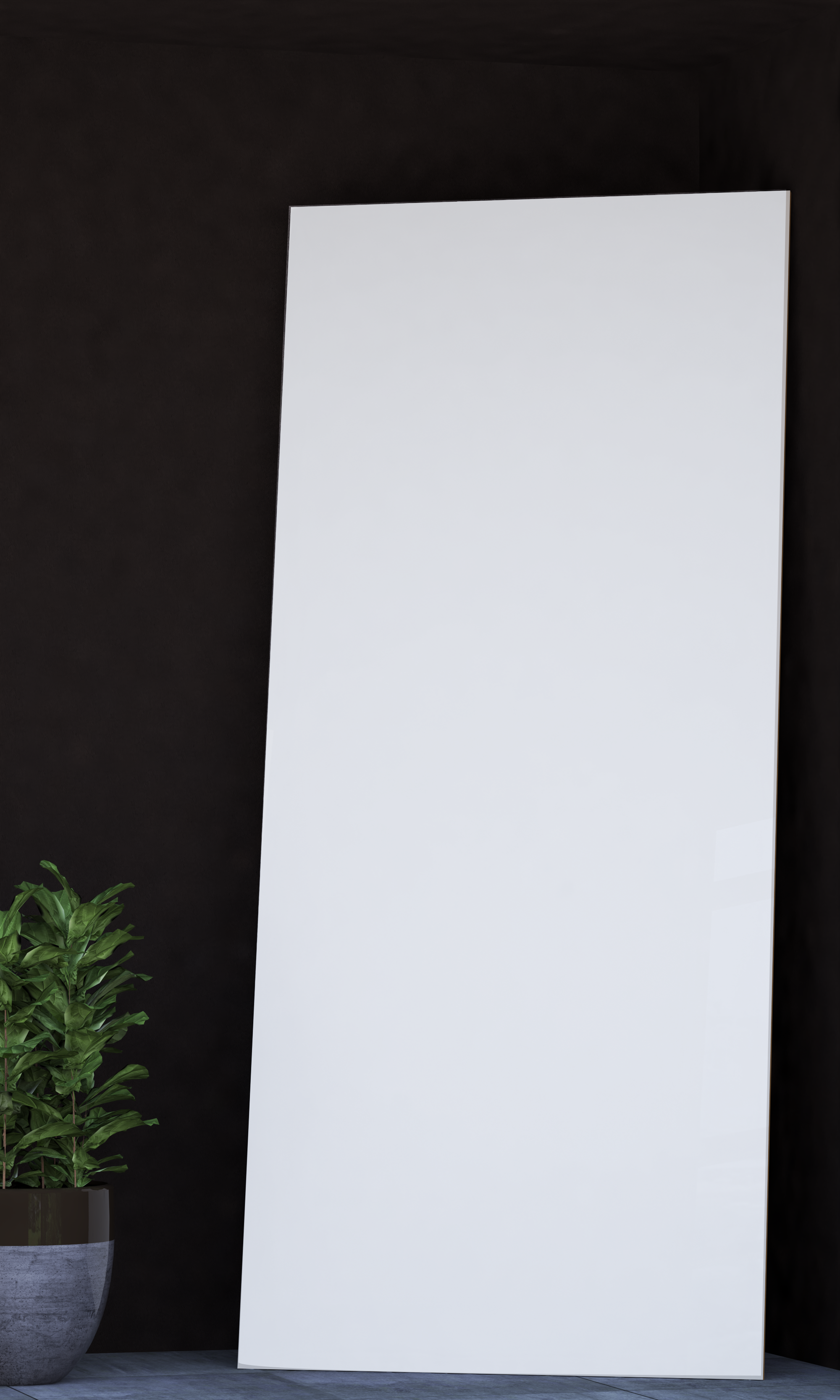 Off White High Gloss MDF Panel