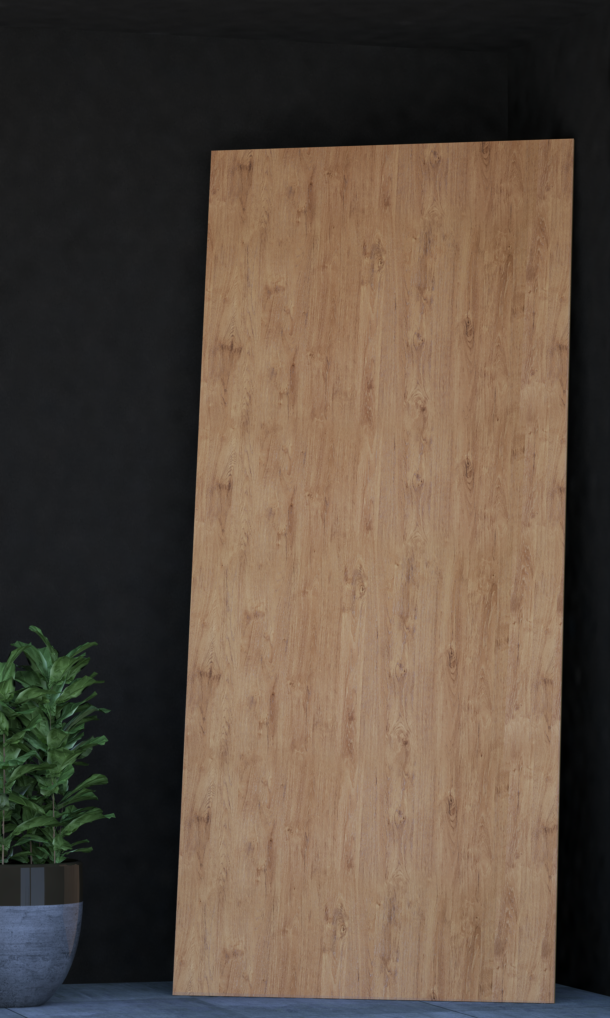 Tan Oak 3D MDF Panel