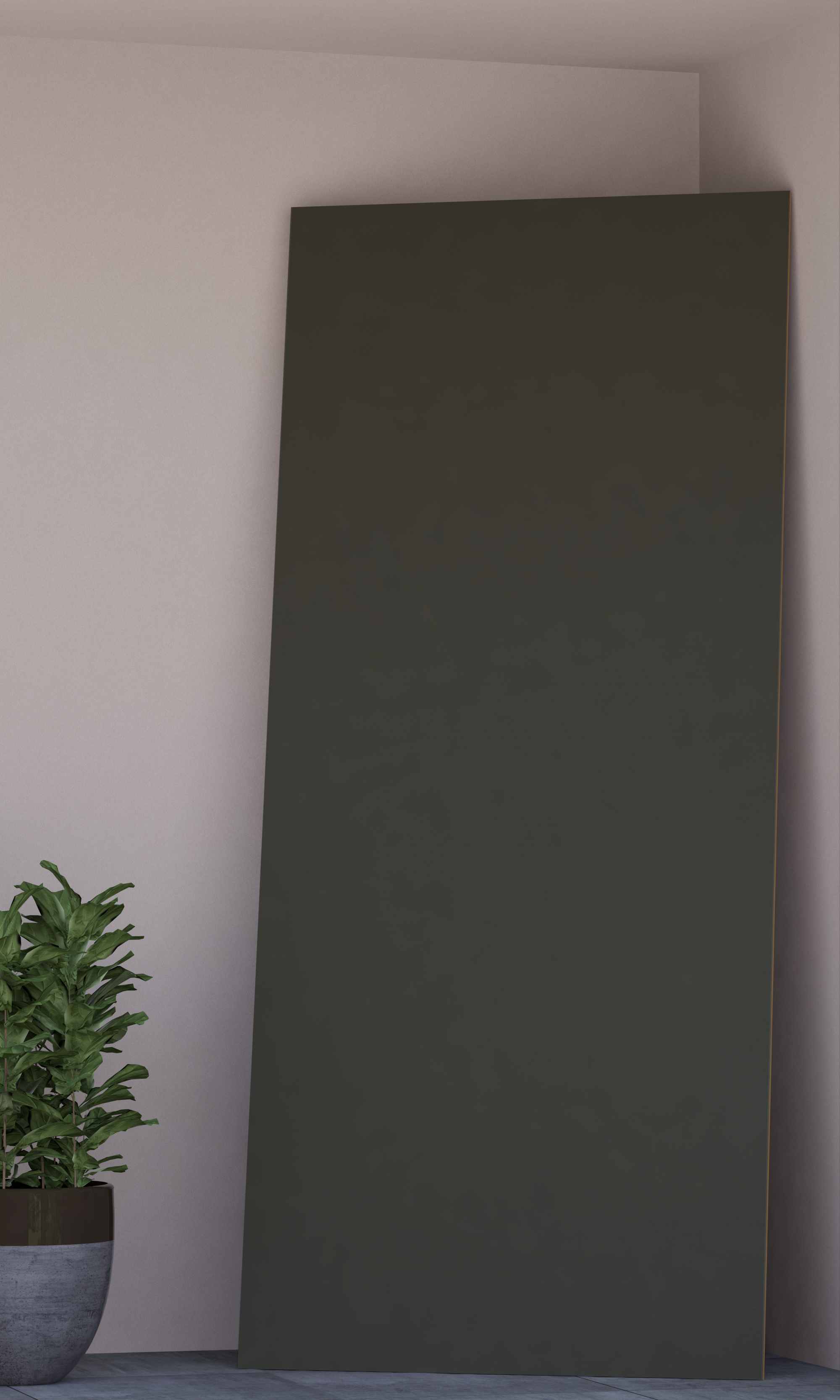 Supermatte MDF Panel - Y32 Matrix Gray