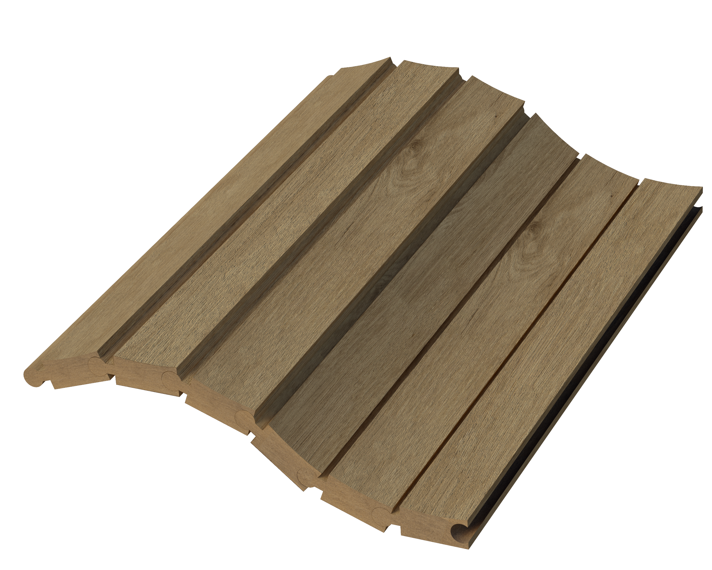 Tan Oak | Flexy Wall Slat