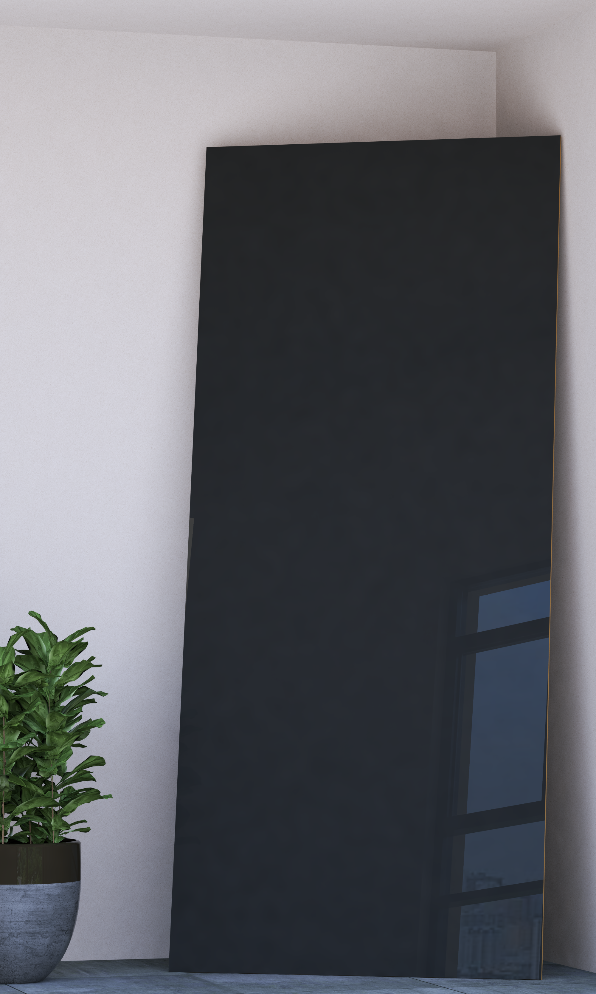 Antracite High Gloss MDF Panel