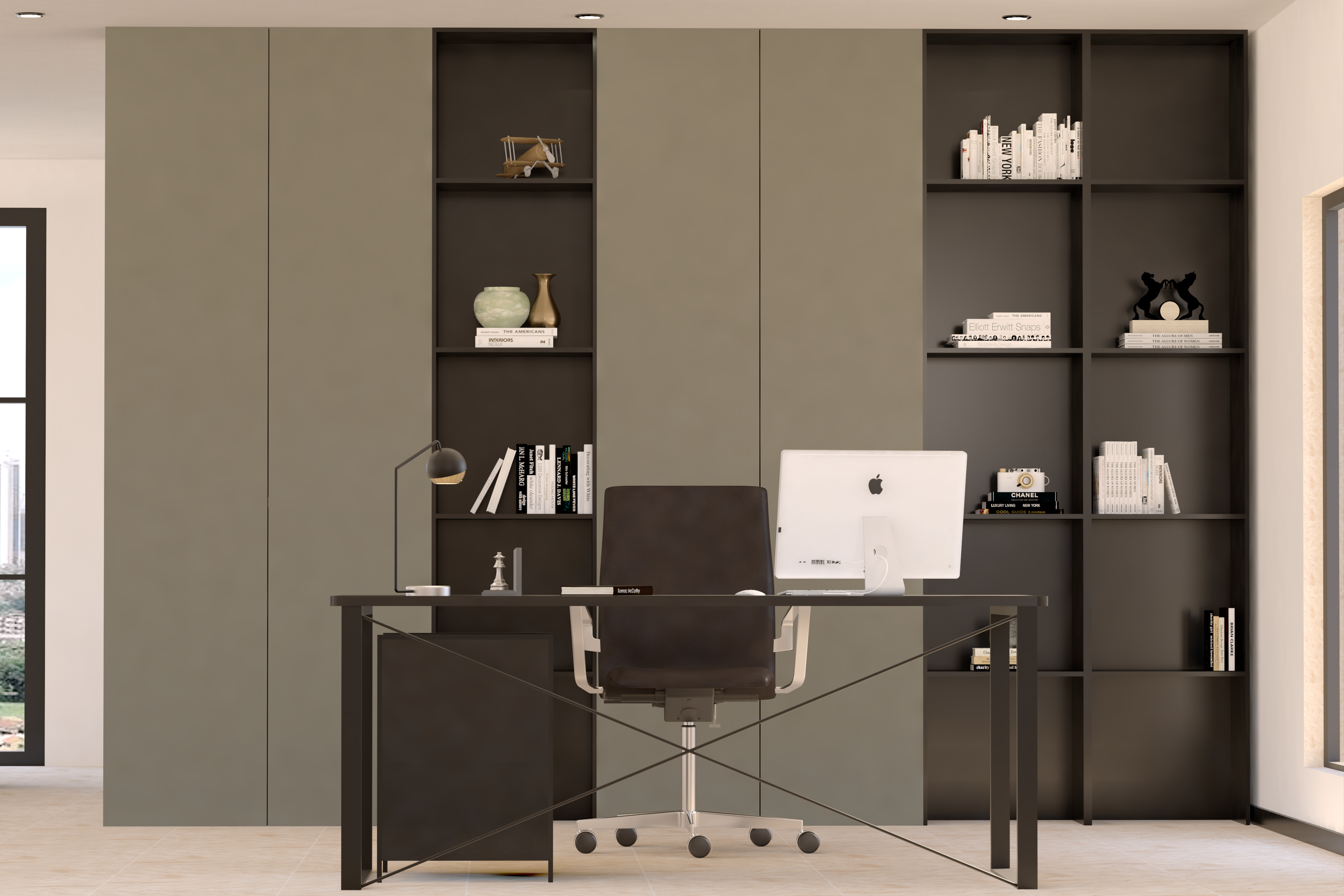 Ash Gray Super Matte MDF Panel