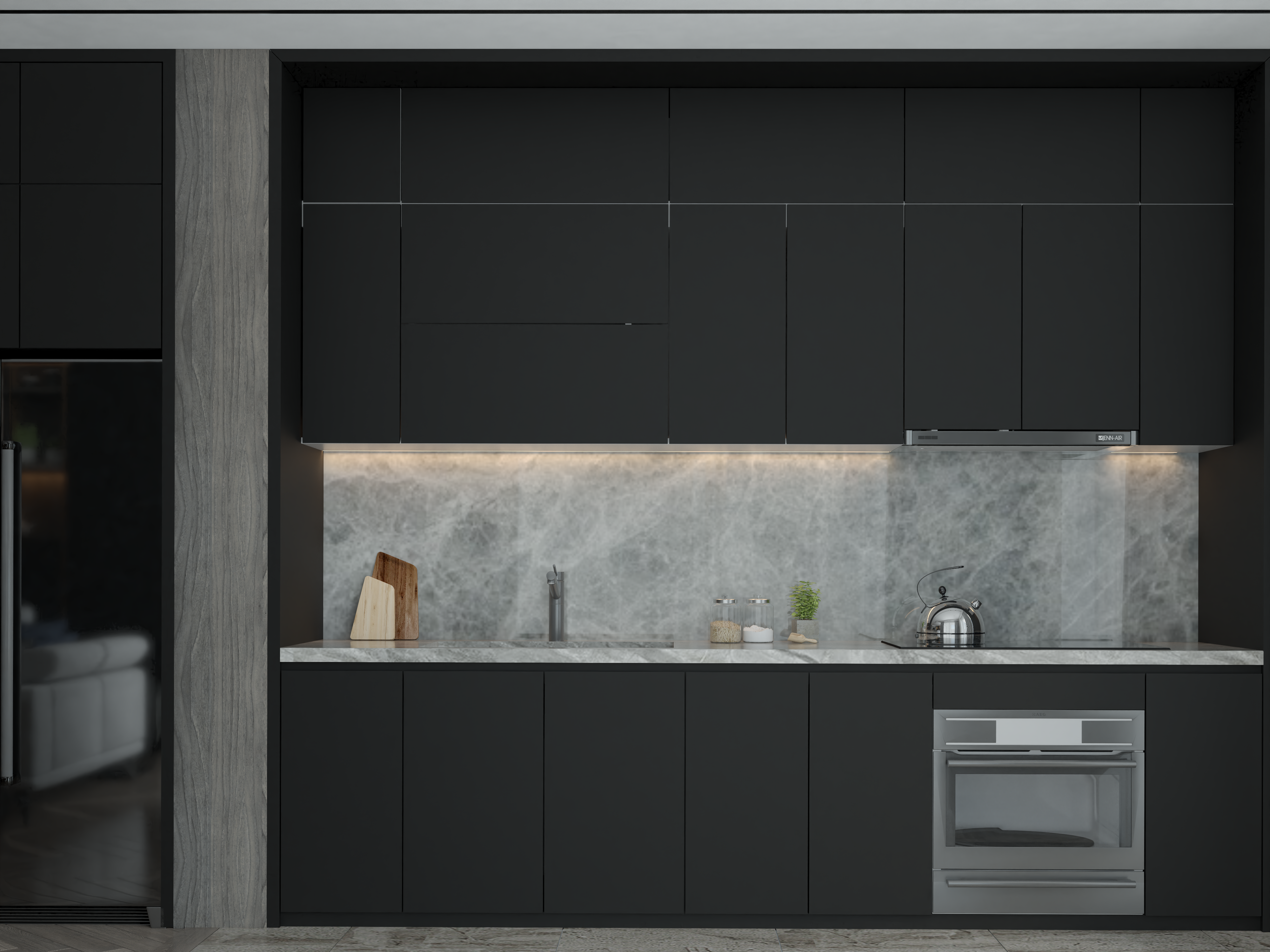 Black Super Matte MDF Panel