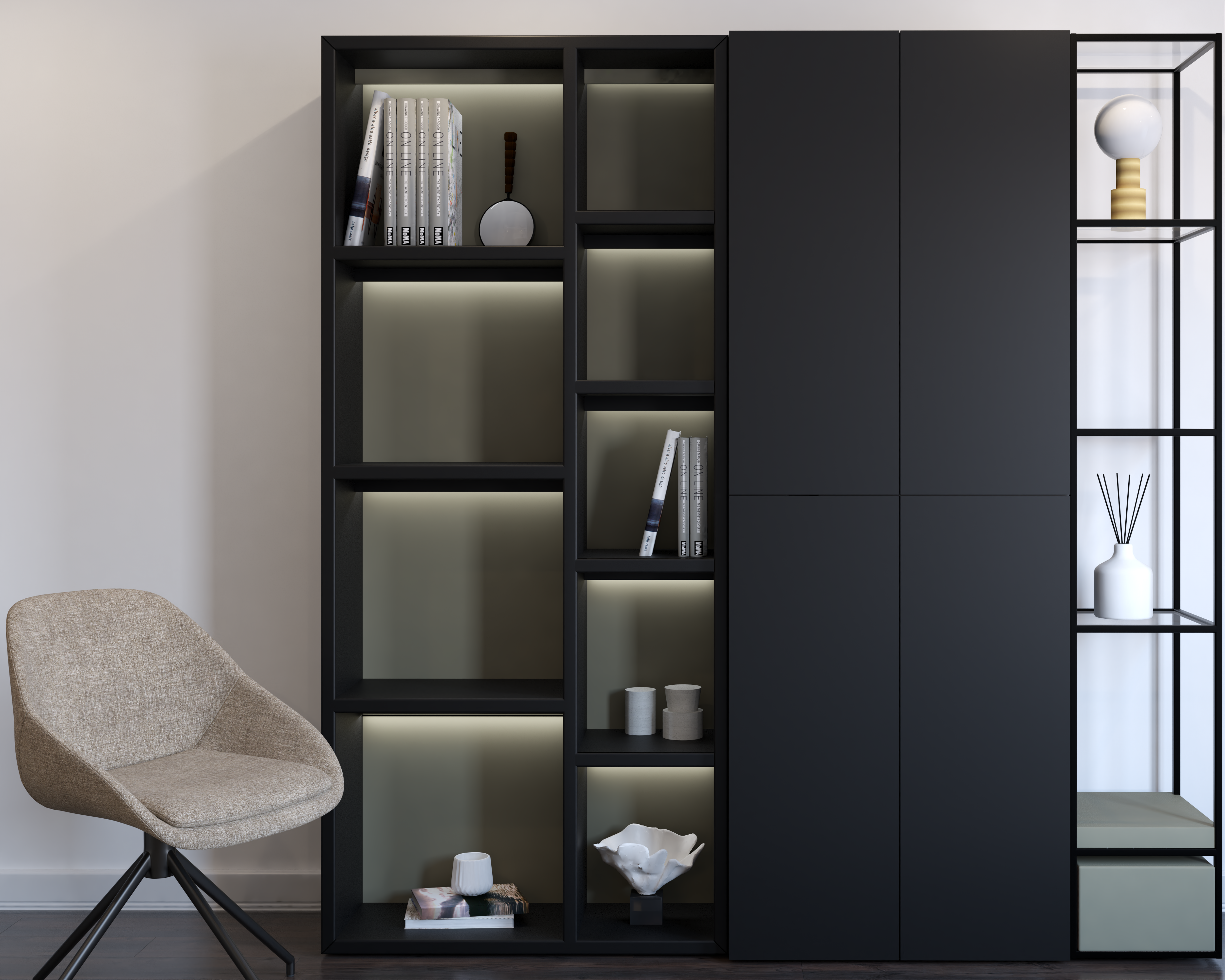 Black Super Matte MDF Panel