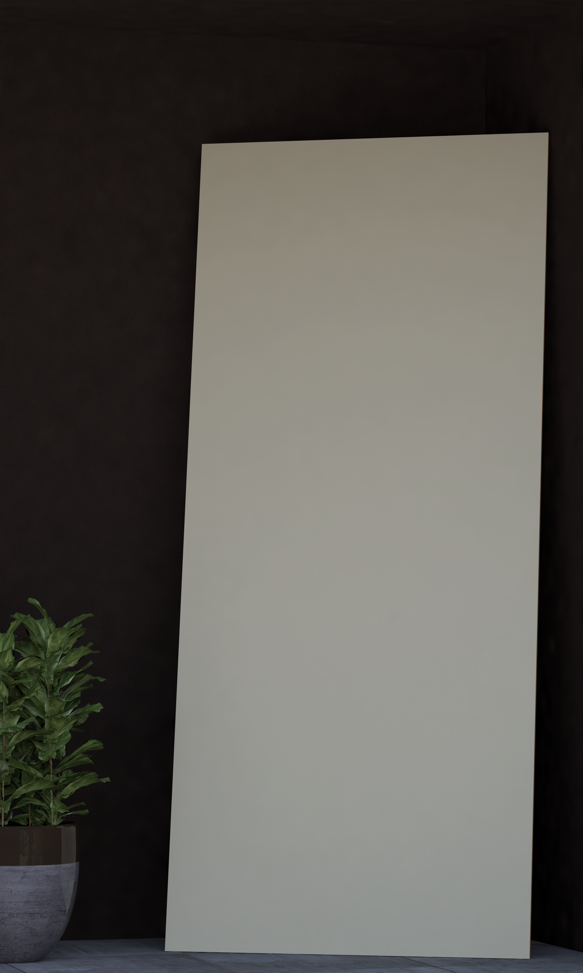 Gray Super Matte MDF Panel