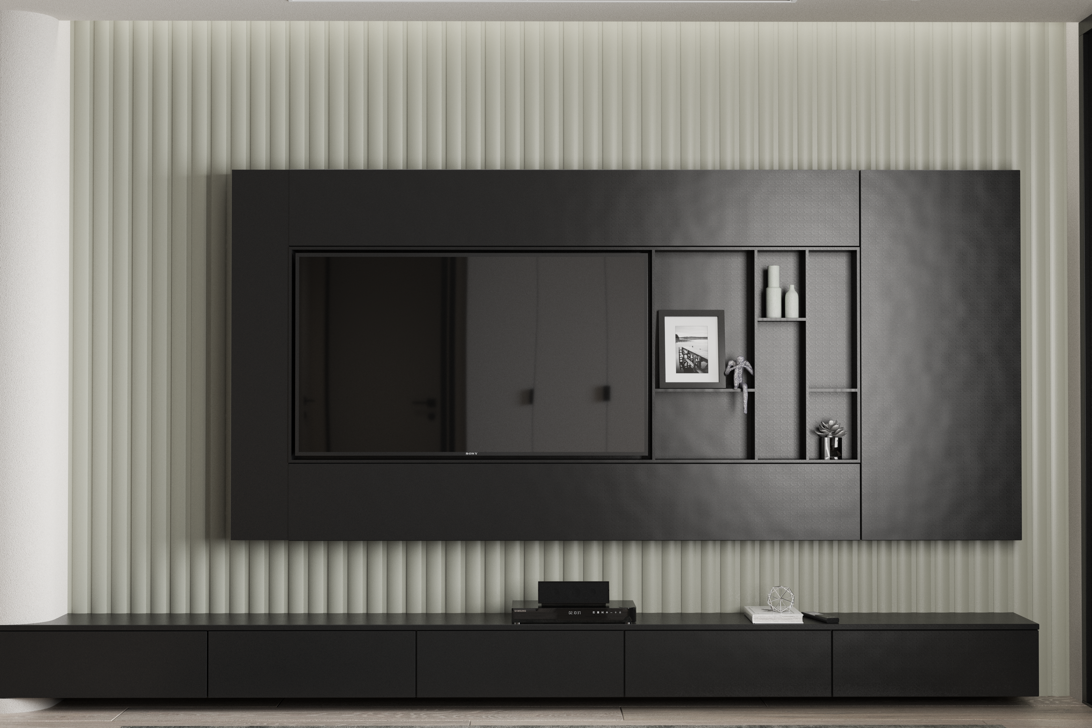 Supermatte Ash Gray | WP06 | Wall Panel