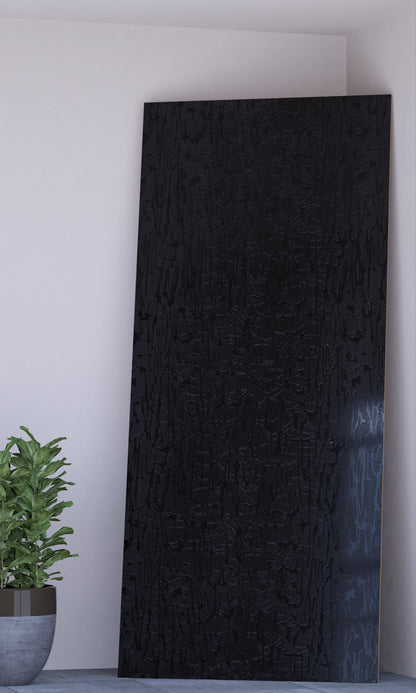 Black Larice 3D MDF Panel