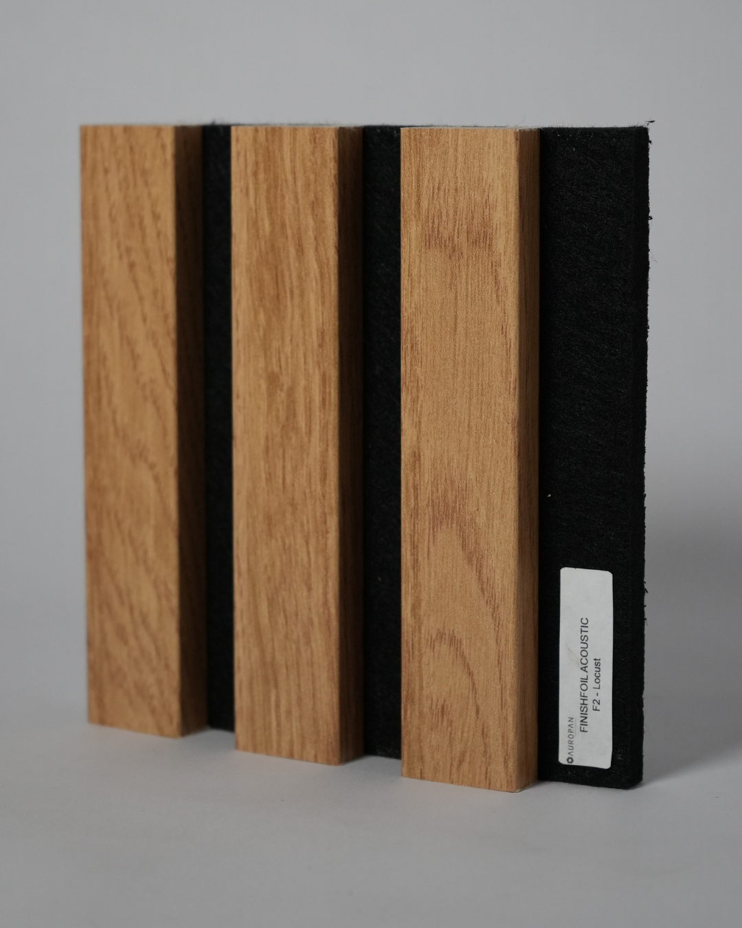 Locust Finish Foil Acoustic Panel