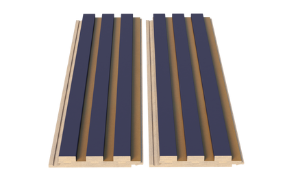 Gold/Blue Elegant Wall Panel