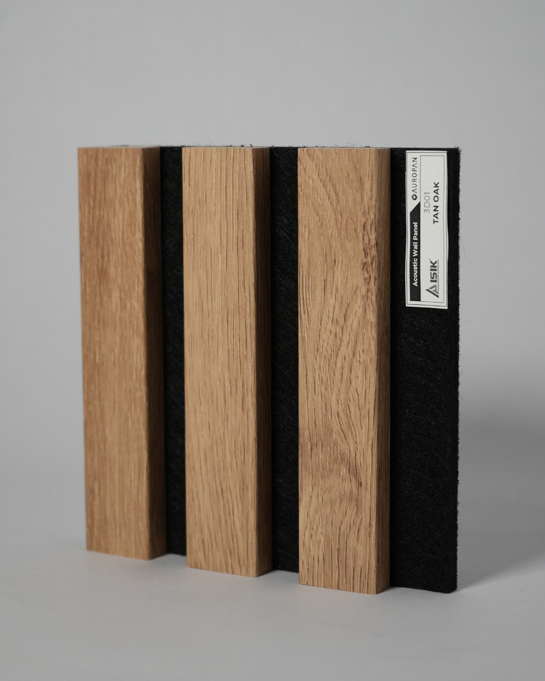 Tan Oak Criss Cross Acoustic Panel