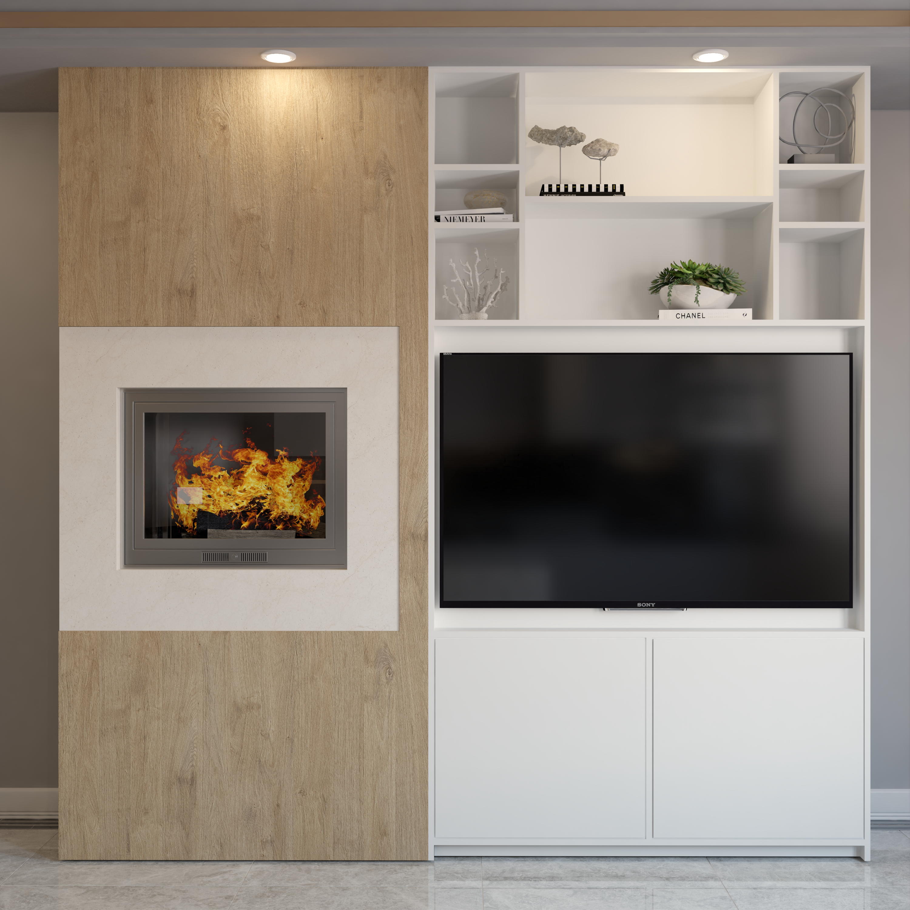 Soft White Super Matte MDF Panel (Double Sided)