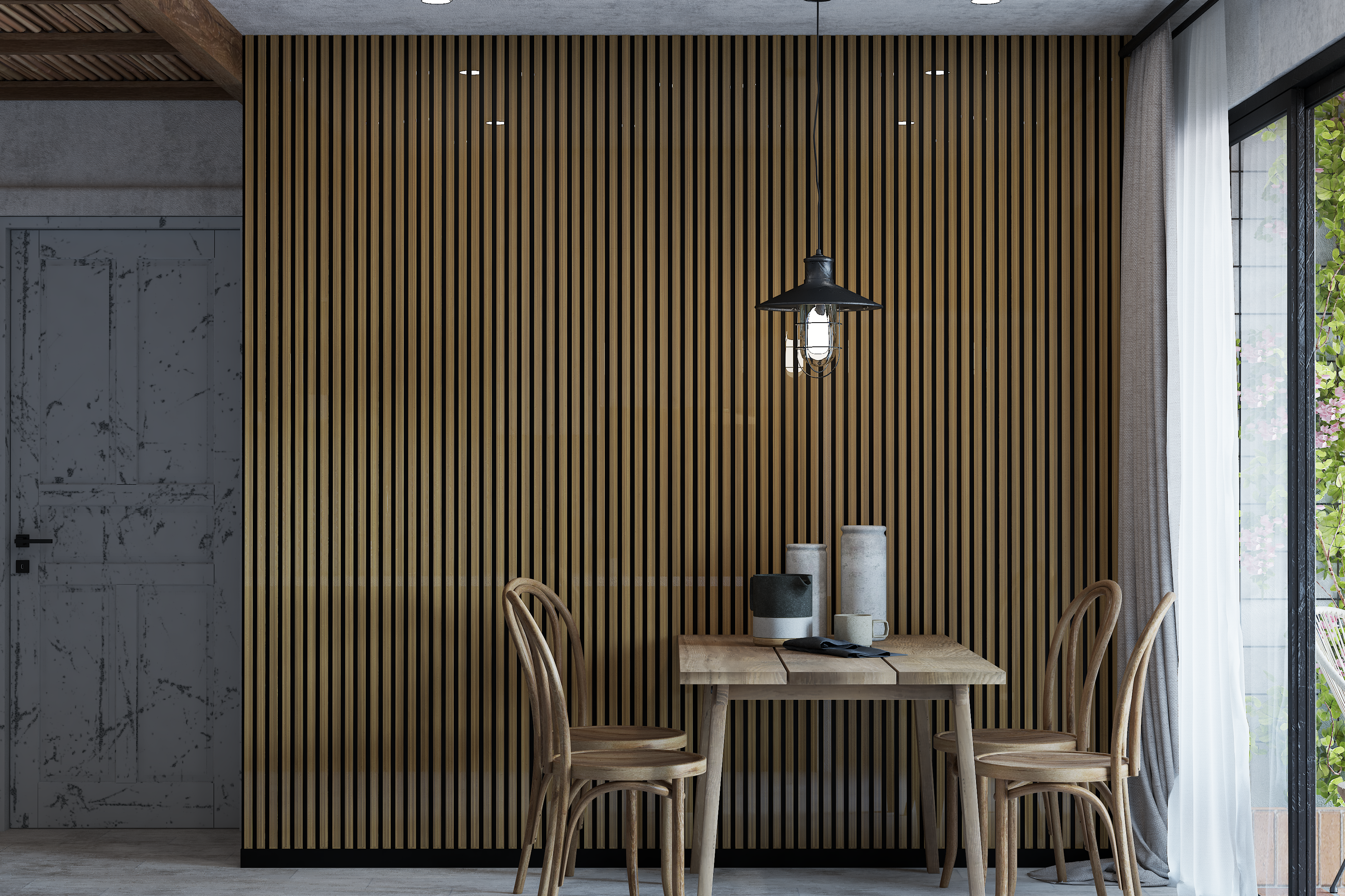 EWP02 Coffee Picasso | Elegant Wall Panel