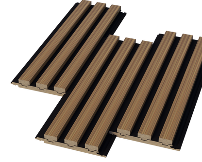 Black/Coffee Elegant Wall Panel