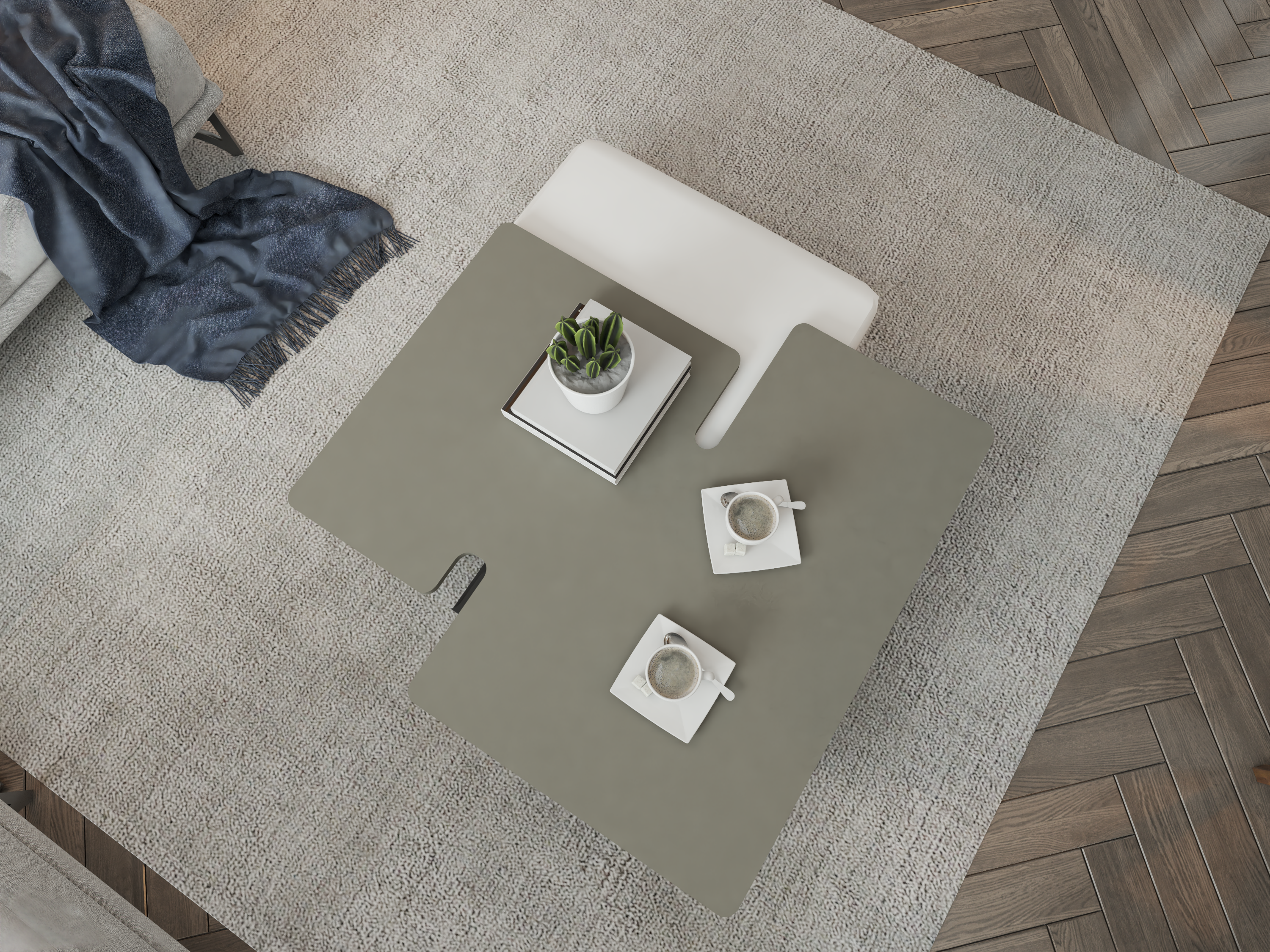 Ash Gray Super Matte MDF Panel