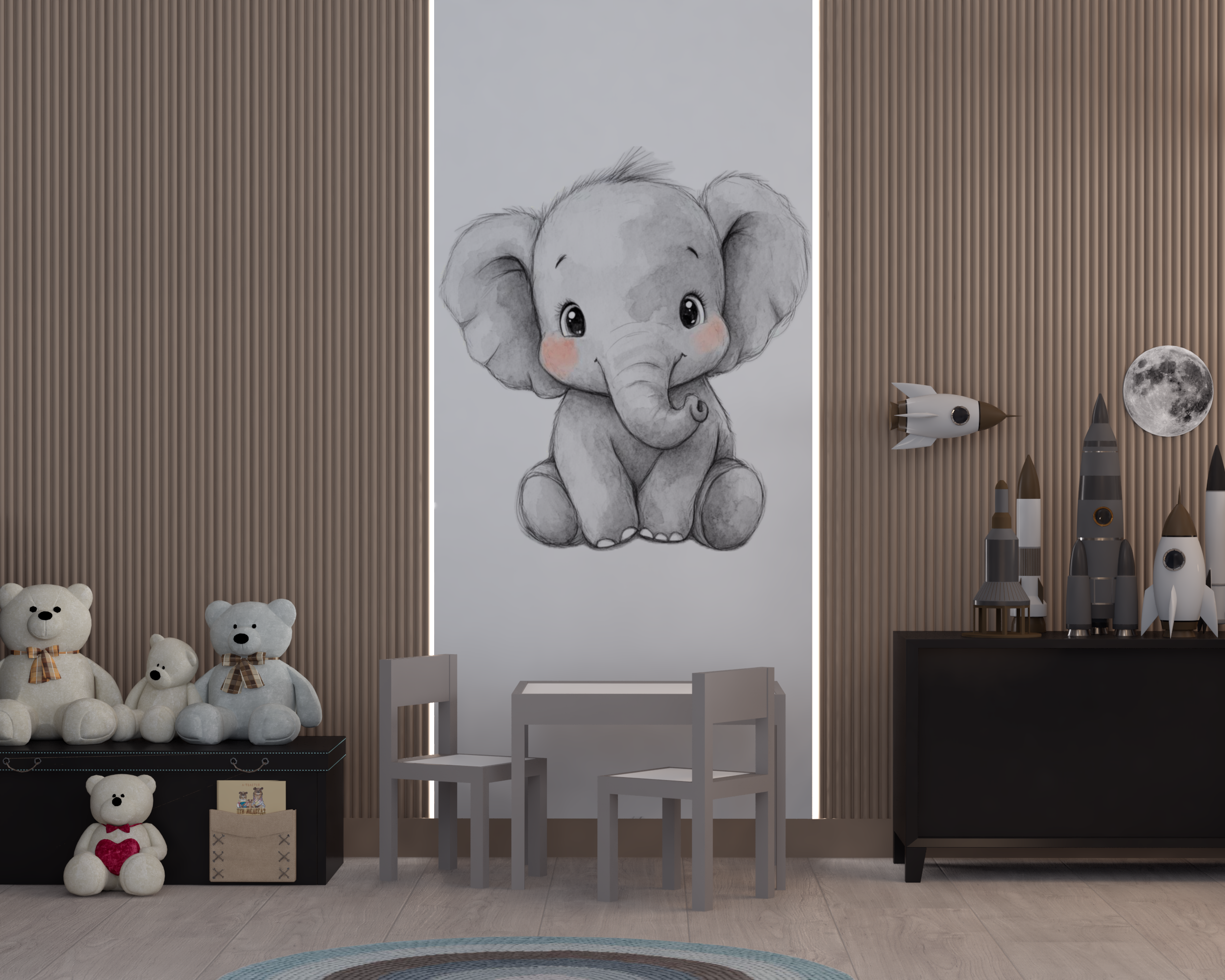 Vizion OWP-18100 MDF Wall Panel